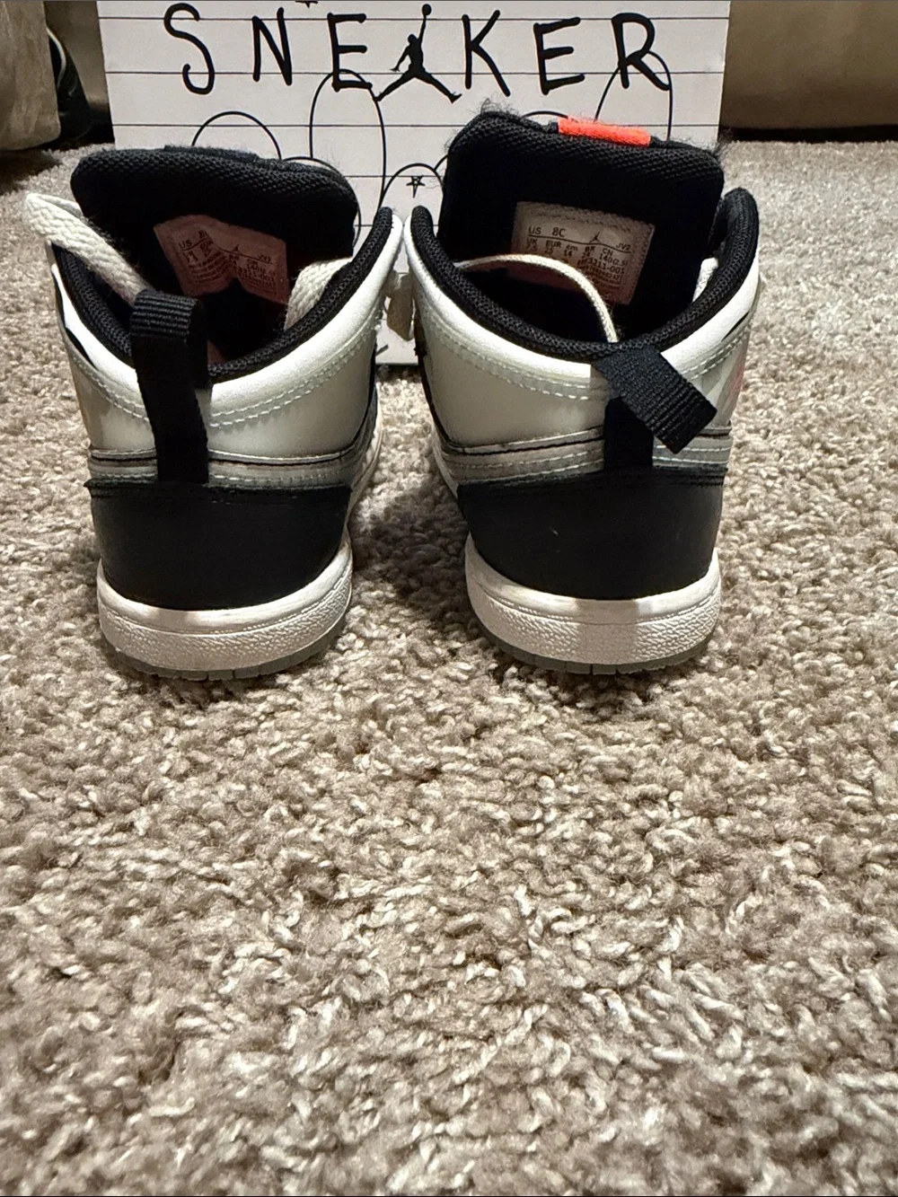 Jordan 1 Mid SS - Toddler 8C